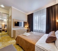 Двухместный номер Standard двуспальная кровать в Solar Family Hotel