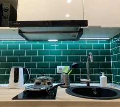 1-комнатные апартаменты студия #2 в Apartments Private (Апартментс Прайвит) на улице Цимлянская