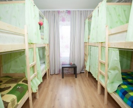 общая комната 8 койко-мест в ХостелРус