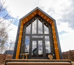 House 1 | Банный чан на территории в Берёзовая роща