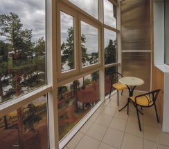 Студио с двуспальной кроватью в Park-hotel