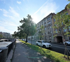 Квартира в Апартаменты на наб. реки Карпоавки, д.20, лит. В