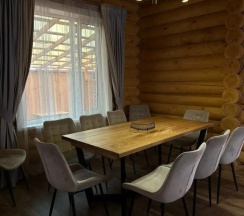 Шестиместный коттедж с 3 комнатами с видом на сад в SKALA eсohotel & restaurant