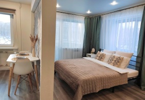 Апартаменты Милори в 1-м микрорайоне 27 в Нефтеюганске