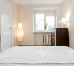 Апартаменты с балконом и с видом на город в Апартаменты Enchant