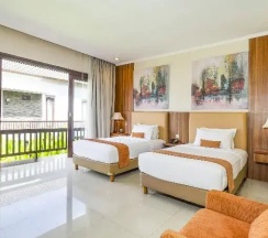 Вилла с 2 комнатами с балконом в Sotis Villa Canggu