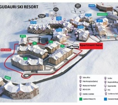 Апартаменты c 1 комнатой в New Gudauri F4
