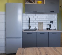 Апартаменты с балконом и с красивым видом из окна в Апартаменты Viipuri House люкс с сауной