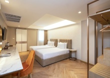 Одноместный номер Standard с видом на воду в Away Bangkok Riverside Kene