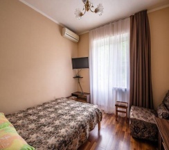 Комната стандарт с 1 двуспальной кроватью и балконом в Мария