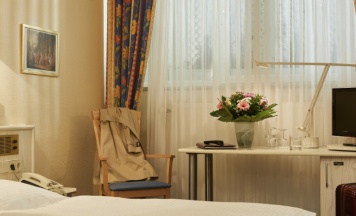 Двухместный номер Souterrain двуспальная кровать в Hotel Concorde München