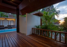 Двухместная Pool Villa Luxury Suite двуспальная кровать в Railay Bay Resort and Spa