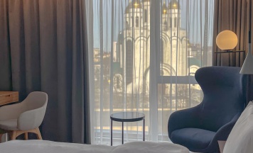 Номер комфорт бизнес в Radisson Blu Hotel Kaliningrad