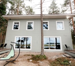 Шале баня в Северное сияние