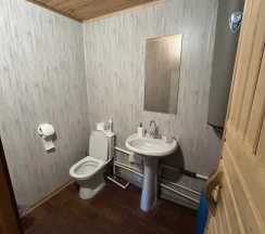 Шестиместный коттедж с видом на горы в 45 причал