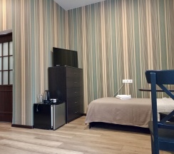 Стандартный двухместный номер с 2 односпальными кроватями в Морской