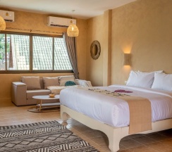 Двухместный люкс двуспальная кровать в Casa Solana