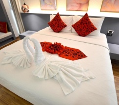 Двухместный номер Deluxe двуспальная кровать в I Residence Hotel Silom