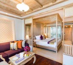 Двухместный номер Honeymoon Deluxe двуспальная кровать в Royal Cliff Beach Terrace Hotel Pattaya