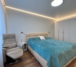 Апартаменты с двуспальной кроватью с балконом в Golden Sun