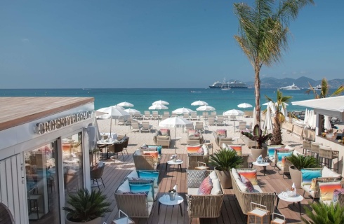 Франция, Канны: Отель Croisette Beach Hotel Cannes MGallery Collection