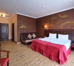 Трёхместный номер Superior с балконом и с красивым видом из окна в Grand shale