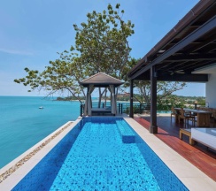 Двухместная Pool вилла Wellbeing seafront двуспальная кровать в Garrya Tongsai Bay Samui