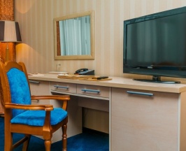Двухместная семейная студия двуспальная кровать в King Hotel Astana