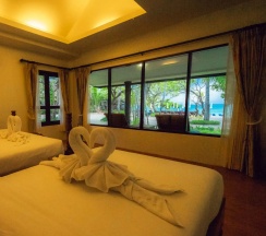 Двухместная вилла Sea View Suite (двуспальная кровать) в Chawengburi Resort