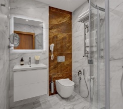 Стандартный номер с большой двуспальной кроватью в Смарт