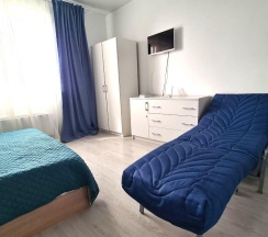 Апартаменты студия Домодедово, Южнодомодедовская улица, 17 в Runway Apartments на улице Южнодомодедовская 17