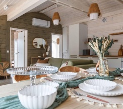 Дом Кедр с баней и купелью в Timeless