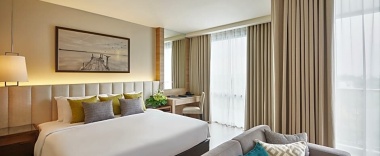 Двухместный номер Luxury двуспальная кровать в The Park Nine Hotel Suvarnabhumi