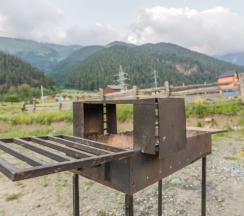 Коттедж Standard с красивым видом из окна в Раш