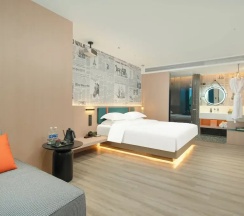 Двухместный номер Basic (двуспальная кровать) в Lan Wan International Hotel