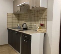 1-комнатные апартаменты стандарт с 2 односпальными кроватями в Монрепоапарт