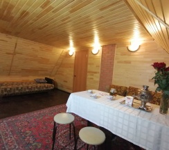 Дом с баней и мангальной зоной в Осетровский пруд