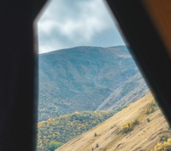 Апартаменты c 1 комнатой с балконом в Шале Gold cottages Kazbegi