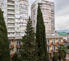 Номер комфорт с 1 двуспальной кроватью и балконом в Кипарис