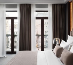 2-местный номер делюкс с балконом и видом на Садовое кольцо в Hartwell hotel