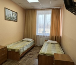 Номер эконом стандарт с 2 односпальными кроватями (с завтраком) в На набережной