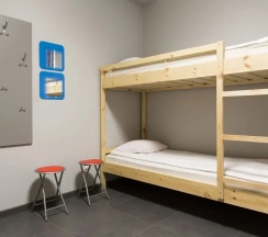 Четырёхместный номер Standard двухъярусная кровать в Hostel Siennicka