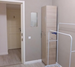 Эконом с 1 двуспальной кроватью и общей ванной комнатой (Без окна) в Мир