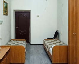Кровать в 4-местном общем номере в Smart Hotel KDO Бузулук