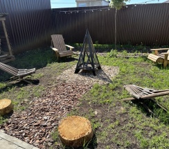 A-Frame №4 (оснащение дома, стоимость банного чана и бани см. Подробнее) в Dacha