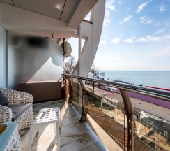 1-комнатные апартаменты люкс Морской переулок 1/1Б в Morskoy resort