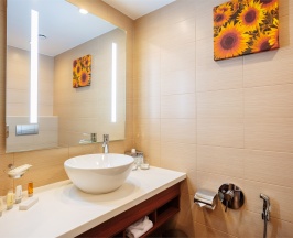Стандартный номер с двуспальной кроватью в Hilton Garden Inn Krasnodar