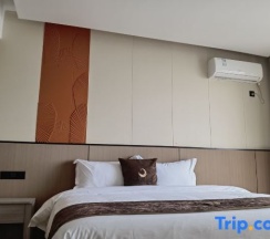 Двухместный номер Standard с видом на море двуспальная кровать в Taishan Golden Beach Resort
