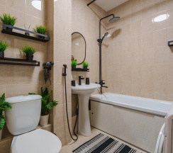 1-комнатные апартаменты студия в Roomtour