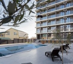 Студия вид на море / Studio Sea View в Lavicon Apart Nebug